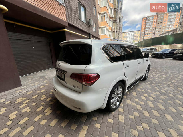 Белый Инфинити QX56, объемом двигателя 5.55 л и пробегом 220 тыс. км за 17350 $, фото 27 на Automoto.ua