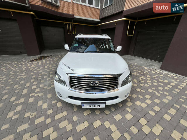 Белый Инфинити QX56, объемом двигателя 5.55 л и пробегом 220 тыс. км за 17350 $, фото 36 на Automoto.ua