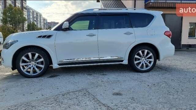 Белый Инфинити QX56, объемом двигателя 5.55 л и пробегом 127 тыс. км за 21000 $, фото 8 на Automoto.ua