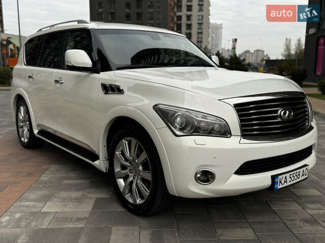Инфинити QX56 2011 в Киеве на Automoto.ua Белый Инфинити QX56, объемом двигателя 5.55 л и пробегом 138 тыс. км за 16999 $, фото 3 на Automoto.ua