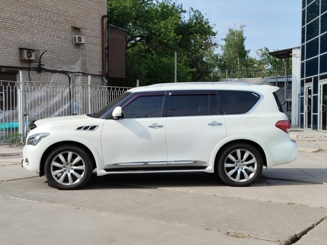 Белый Инфинити QX56, объемом двигателя 5.6 л и пробегом 195 тыс. км за 20490 $, фото 9 на Automoto.ua