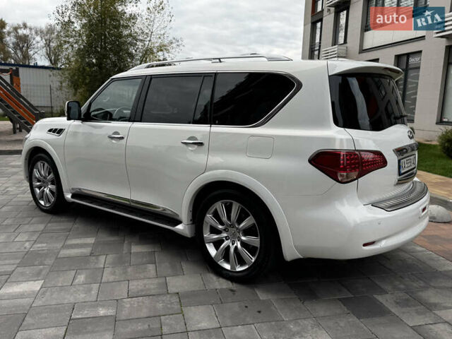 Инфинити QX56 2011 в Киеве на Automoto.ua Белый Инфинити QX56, объемом двигателя 5.55 л и пробегом 138 тыс. км за 16999 $, фото 9 на Automoto.ua