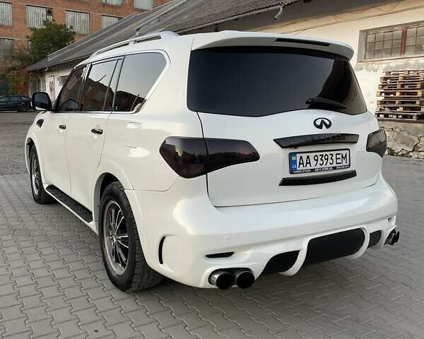 Білий Інфініті QX56, об'ємом двигуна 5.6 л та пробігом 230 тис. км за 27900 $, фото 5 на Automoto.ua