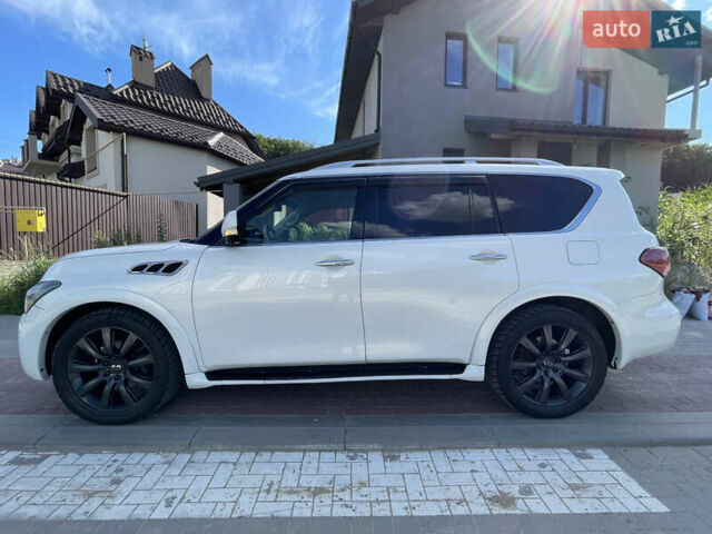 Білий Інфініті QX56, об'ємом двигуна 5.6 л та пробігом 216 тис. км за 15900 $, фото 10 на Automoto.ua