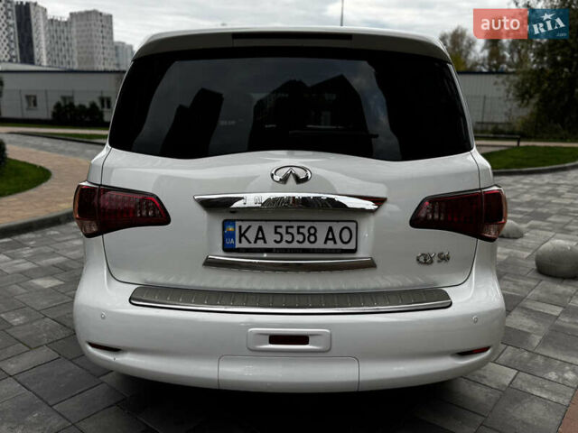 Инфинити QX56 2011 в Киеве на Automoto.ua Белый Инфинити QX56, объемом двигателя 5.55 л и пробегом 138 тыс. км за 16999 $, фото 10 на Automoto.ua