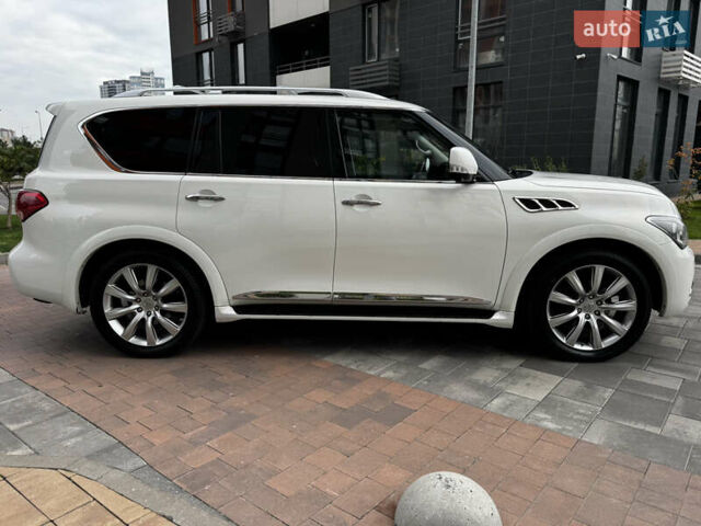 Инфинити QX56 2011 в Киеве на Automoto.ua Белый Инфинити QX56, объемом двигателя 5.55 л и пробегом 138 тыс. км за 16999 $, фото 7 на Automoto.ua