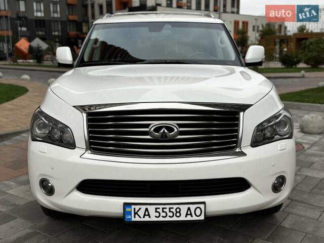 Инфинити QX56 2011 в Киеве на Automoto.ua Белый Инфинити QX56, объемом двигателя 5.55 л и пробегом 138 тыс. км за 16999 $, фото 2 на Automoto.ua