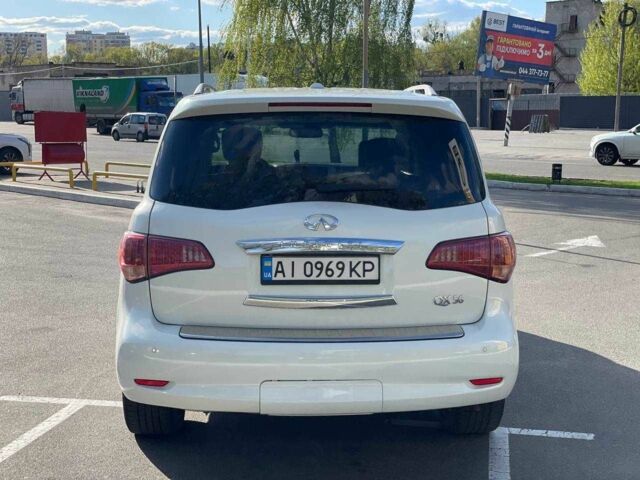 Белый Инфинити QX56, объемом двигателя 5.6 л и пробегом 270 тыс. км за 15900 $, фото 7 на Automoto.ua