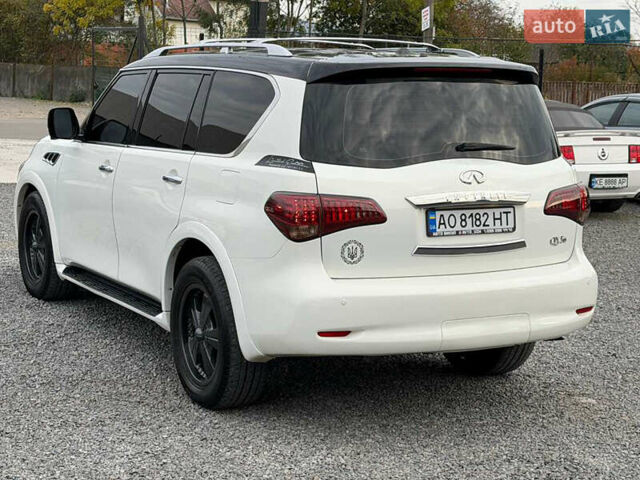 Білий Інфініті QX56, об'ємом двигуна 5.55 л та пробігом 160 тис. км за 16900 $, фото 5 на Automoto.ua