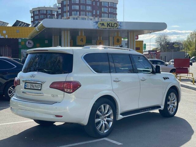Белый Инфинити QX56, объемом двигателя 5.6 л и пробегом 270 тыс. км за 15900 $, фото 6 на Automoto.ua