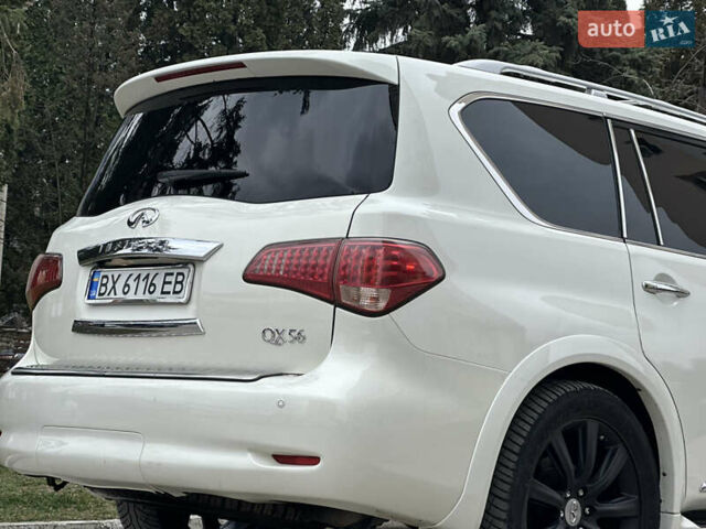 Белый Инфинити QX56, объемом двигателя 5.55 л и пробегом 292 тыс. км за 24300 $, фото 15 на Automoto.ua