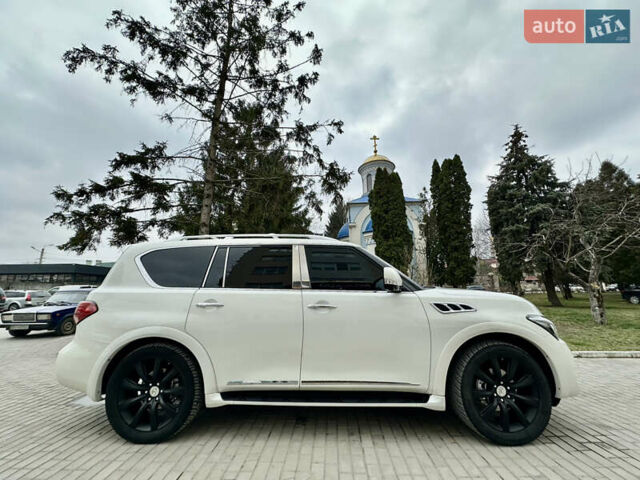 Белый Инфинити QX56, объемом двигателя 5.55 л и пробегом 292 тыс. км за 24300 $, фото 16 на Automoto.ua