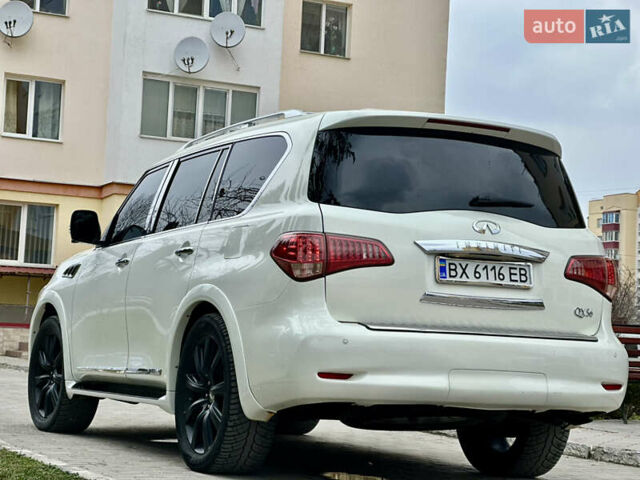 Белый Инфинити QX56, объемом двигателя 5.55 л и пробегом 292 тыс. км за 24300 $, фото 19 на Automoto.ua