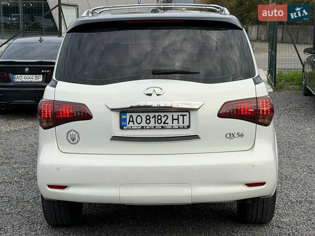 Білий Інфініті QX56, об'ємом двигуна 5.55 л та пробігом 160 тис. км за 16900 $, фото 4 на Automoto.ua
