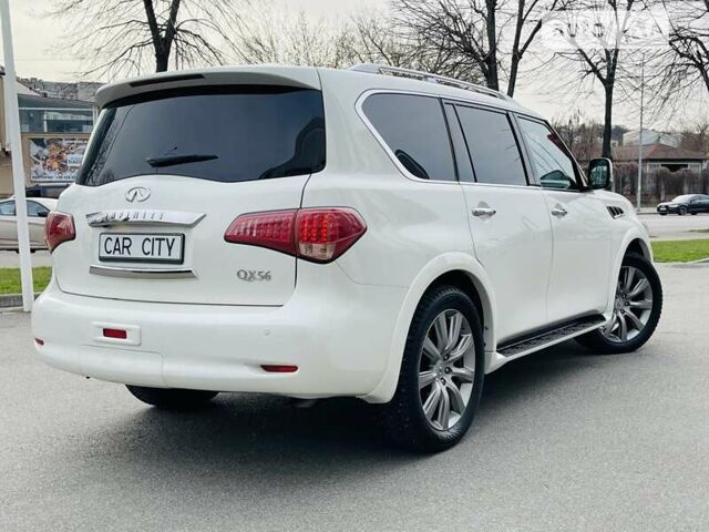 Білий Інфініті QX56, об'ємом двигуна 5.55 л та пробігом 88 тис. км за 22999 $, фото 4 на Automoto.ua