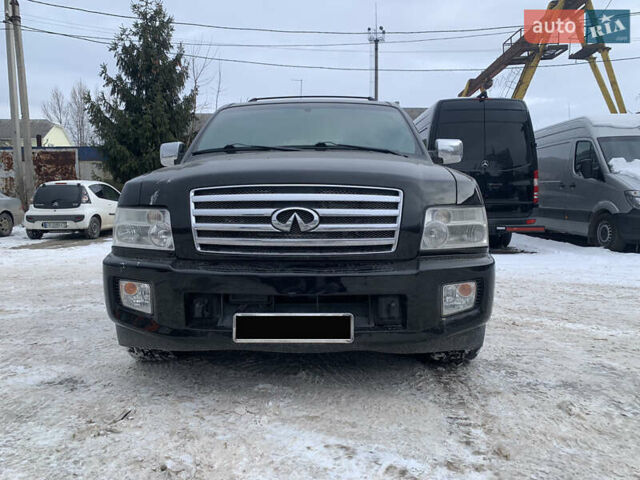 Черный Инфинити QX56, объемом двигателя 5.55 л и пробегом 1 тыс. км за 4600 $, фото 5 на Automoto.ua