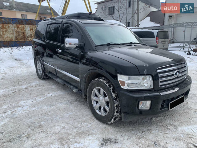 Черный Инфинити QX56, объемом двигателя 5.55 л и пробегом 1 тыс. км за 4600 $, фото 3 на Automoto.ua