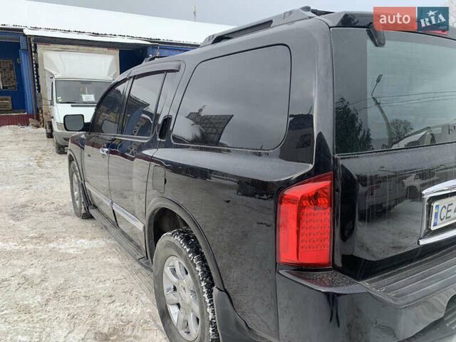 Черный Инфинити QX56, объемом двигателя 5.55 л и пробегом 1 тыс. км за 4600 $, фото 1 на Automoto.ua