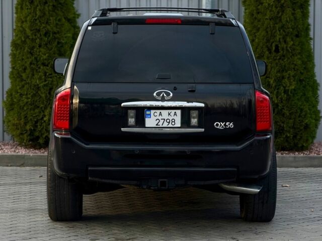 Черный Инфинити QX56, объемом двигателя 5.6 л и пробегом 310 тыс. км за 8100 $, фото 5 на Automoto.ua