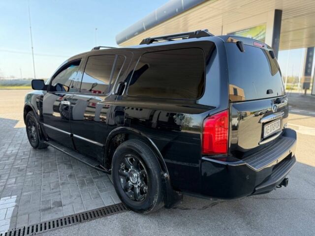 Чорний Інфініті QX56, об'ємом двигуна 0 л та пробігом 170 тис. км за 8700 $, фото 3 на Automoto.ua