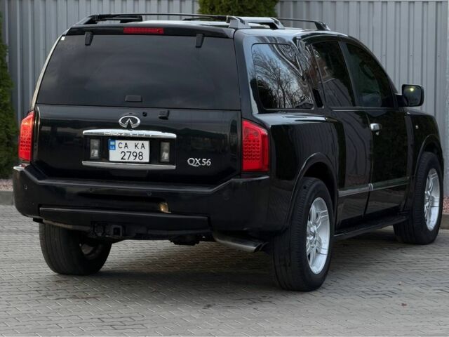Черный Инфинити QX56, объемом двигателя 5.6 л и пробегом 310 тыс. км за 8100 $, фото 4 на Automoto.ua