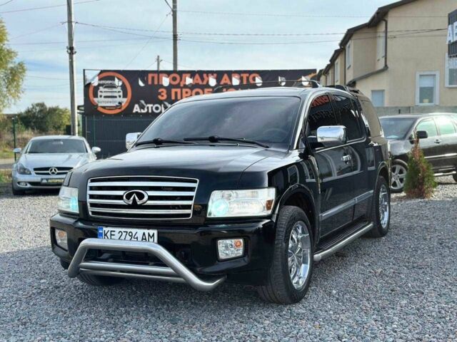 Черный Инфинити QX56, объемом двигателя 5.6 л и пробегом 235 тыс. км за 9499 $, фото 1 на Automoto.ua