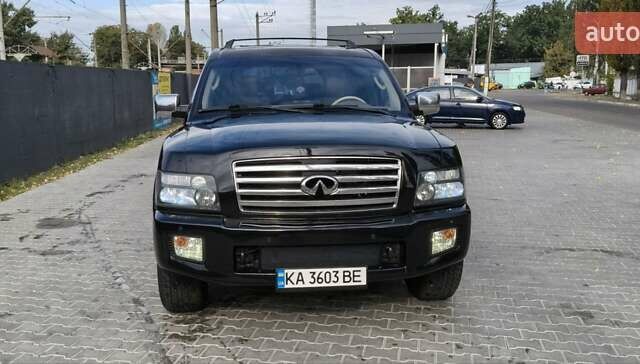 Чорний Інфініті QX56, об'ємом двигуна 5.6 л та пробігом 290 тис. км за 9000 $, фото 33 на Automoto.ua