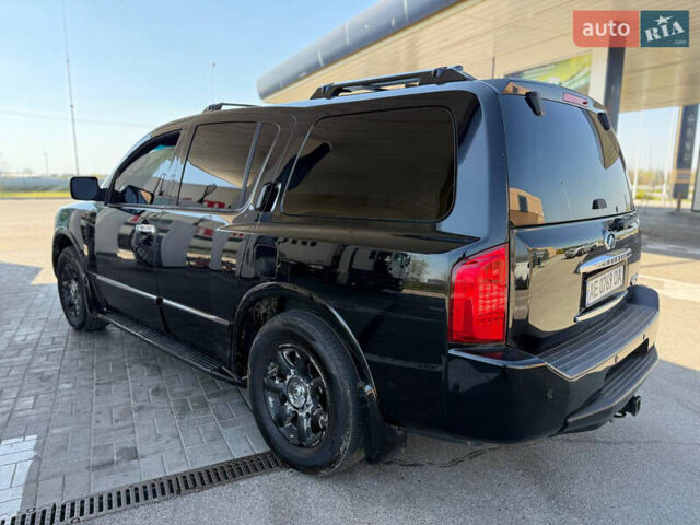 Чорний Інфініті QX56, об'ємом двигуна 5.55 л та пробігом 170 тис. км за 8500 $, фото 6 на Automoto.ua