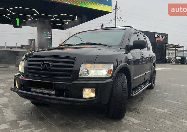 Чорний Інфініті QX56, об'ємом двигуна 5.6 л та пробігом 320 тис. км за 12500 $, фото 6 на Automoto.ua
