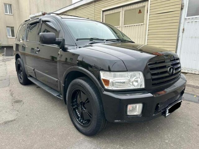 Чорний Інфініті QX56, об'ємом двигуна 5.6 л та пробігом 158 тис. км за 8499 $, фото 15 на Automoto.ua