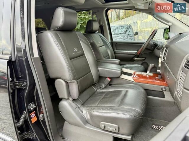 Черный Инфинити QX56, объемом двигателя 5.6 л и пробегом 108 тыс. км за 10500 $, фото 3 на Automoto.ua