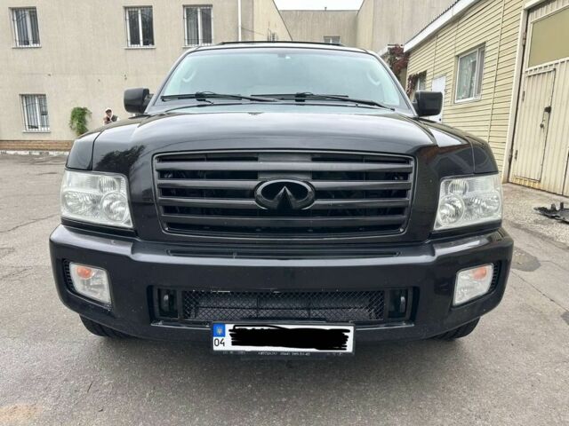 Чорний Інфініті QX56, об'ємом двигуна 5.6 л та пробігом 158 тис. км за 8499 $, фото 2 на Automoto.ua