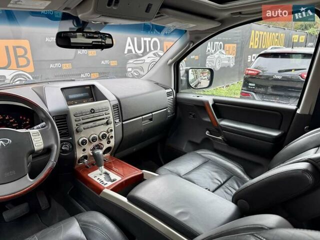 Черный Инфинити QX56, объемом двигателя 5.6 л и пробегом 108 тыс. км за 10500 $, фото 6 на Automoto.ua