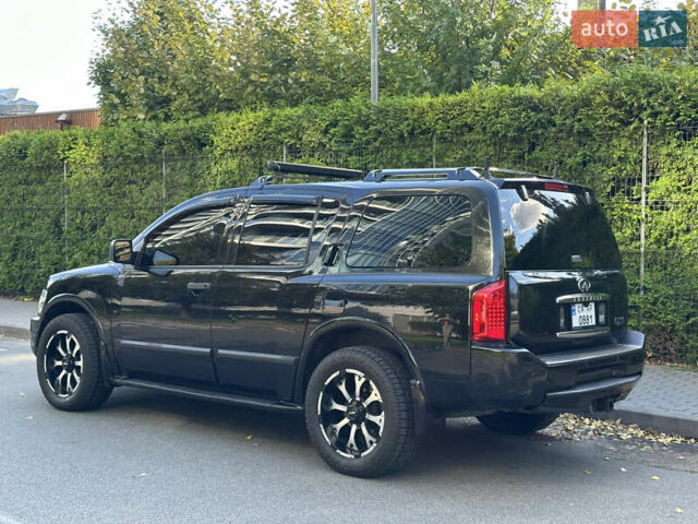 Черный Инфинити QX56, объемом двигателя 5.6 л и пробегом 250 тыс. км за 9890 $, фото 25 на Automoto.ua