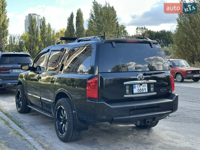 Черный Инфинити QX56, объемом двигателя 5.6 л и пробегом 250 тыс. км за 9890 $, фото 31 на Automoto.ua