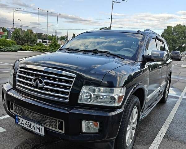 Чорний Інфініті QX56, об'ємом двигуна 5.6 л та пробігом 211 тис. км за 9499 $, фото 1 на Automoto.ua