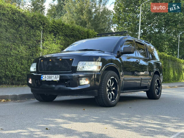 Черный Инфинити QX56, объемом двигателя 5.6 л и пробегом 250 тыс. км за 9890 $, фото 16 на Automoto.ua