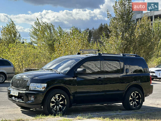 Черный Инфинити QX56, объемом двигателя 5.6 л и пробегом 250 тыс. км за 9890 $, фото 21 на Automoto.ua