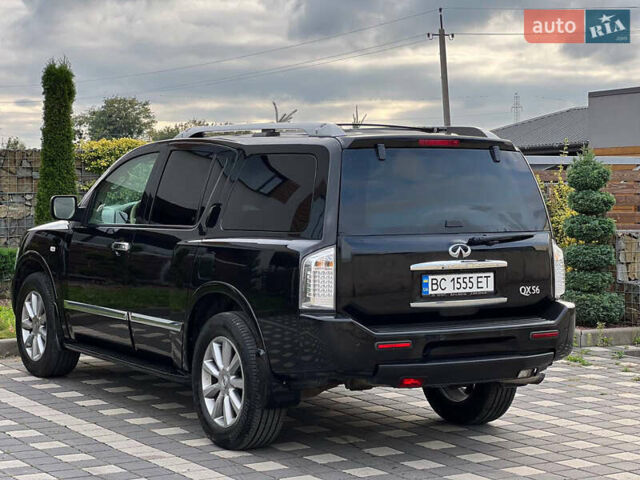 Черный Инфинити QX56, объемом двигателя 5.6 л и пробегом 113 тыс. км за 17500 $, фото 3 на Automoto.ua