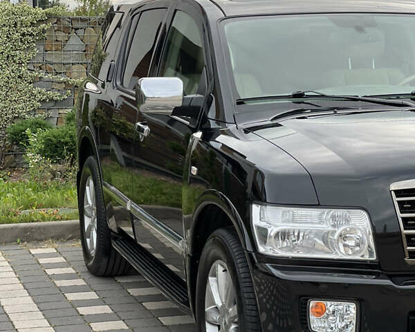 Чорний Інфініті QX56, об'ємом двигуна 5.6 л та пробігом 107 тис. км за 15499 $, фото 12 на Automoto.ua