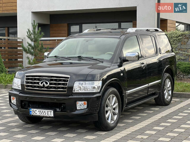 Чорний Інфініті QX56, об'ємом двигуна 5.6 л та пробігом 107 тис. км за 15499 $, фото 1 на Automoto.ua