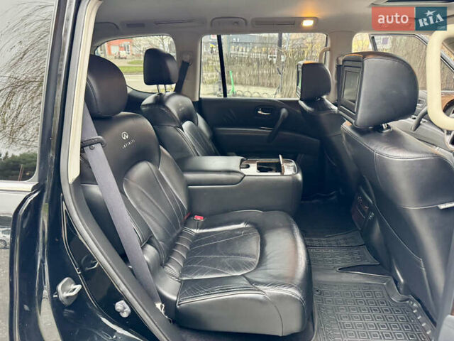 Черный Инфинити QX56, объемом двигателя 5.6 л и пробегом 220 тыс. км за 21500 $, фото 78 на Automoto.ua