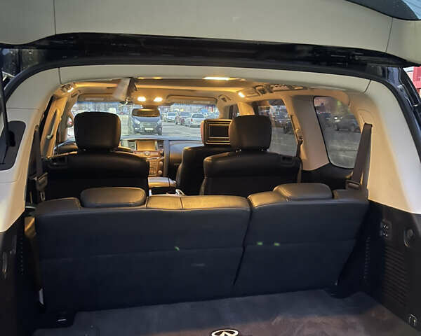 Черный Инфинити QX56, объемом двигателя 5.55 л и пробегом 267 тыс. км за 15000 $, фото 6 на Automoto.ua