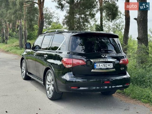 Черный Инфинити QX56, объемом двигателя 5.6 л и пробегом 216 тыс. км за 14800 $, фото 5 на Automoto.ua