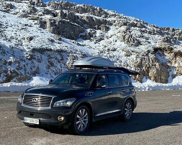 Черный Инфинити QX56, объемом двигателя 5.6 л и пробегом 200 тыс. км за 15176 $, фото 5 на Automoto.ua