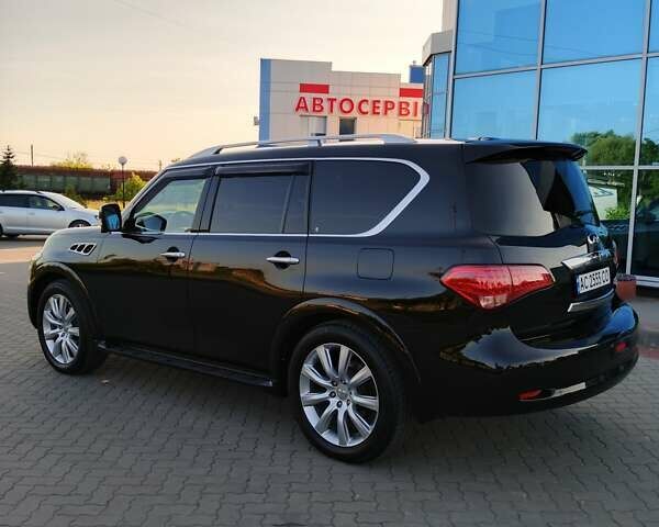 Черный Инфинити QX56, объемом двигателя 5.55 л и пробегом 141 тыс. км за 18100 $, фото 34 на Automoto.ua