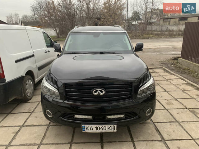 Черный Инфинити QX56, объемом двигателя 5.6 л и пробегом 285 тыс. км за 15600 $, фото 3 на Automoto.ua