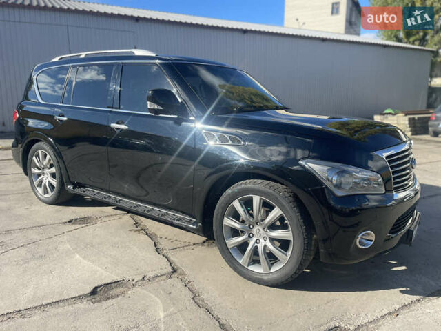 Чорний Інфініті QX56, об'ємом двигуна 5.55 л та пробігом 230 тис. км за 16999 $, фото 1 на Automoto.ua