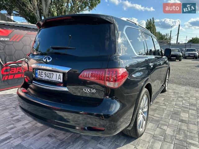 Черный Инфинити QX56, объемом двигателя 5.55 л и пробегом 203 тыс. км за 14600 $, фото 5 на Automoto.ua