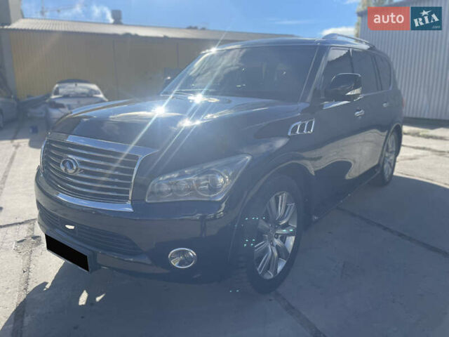 Чорний Інфініті QX56, об'ємом двигуна 5.55 л та пробігом 230 тис. км за 16999 $, фото 2 на Automoto.ua